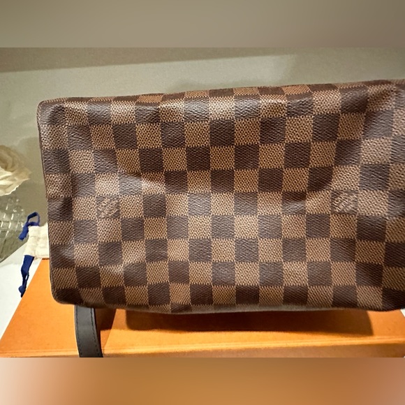 SOLD New in Box Louis Vuitton Speedy Bandoulière 25 Damier Canvas Ebene - Picture 7 of 16